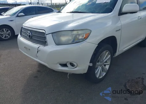 2009 Toyota Highlander Hybrid Limited from USA, damaged, VIN JTEEW44A992032134